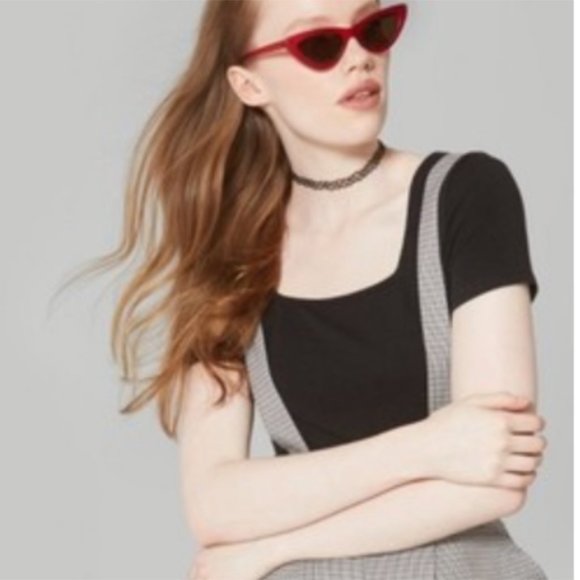 *Wild Fable Square Neck Crop Top - Picture 1 of 7